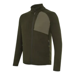 Abisko Full Zip Fleece | Green Moss