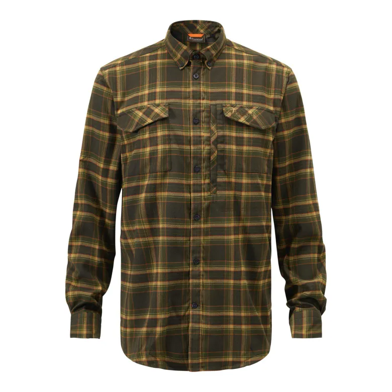 Abisko Hiking Flannel Shirt M | Herr | Moss Green