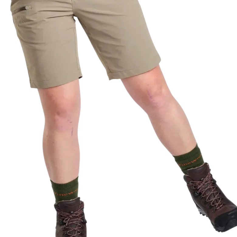 Abisko Light Stretch Shorts W | Mole Brown