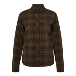 Abisko Trekking L/S InsectSafe Shirt W | Green