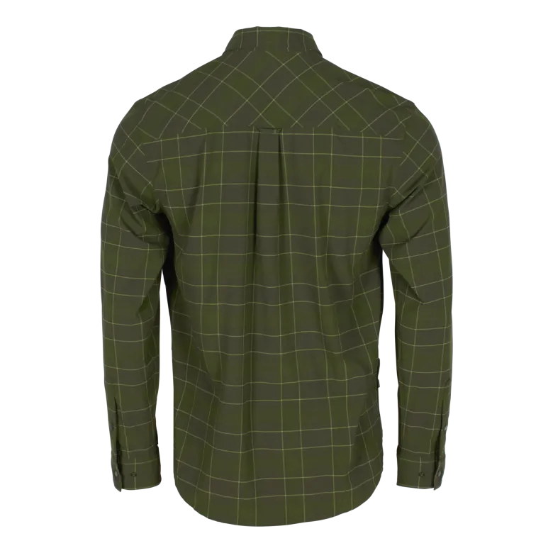 Abisko Trekking L/S Shirt | Herr | Moss Green