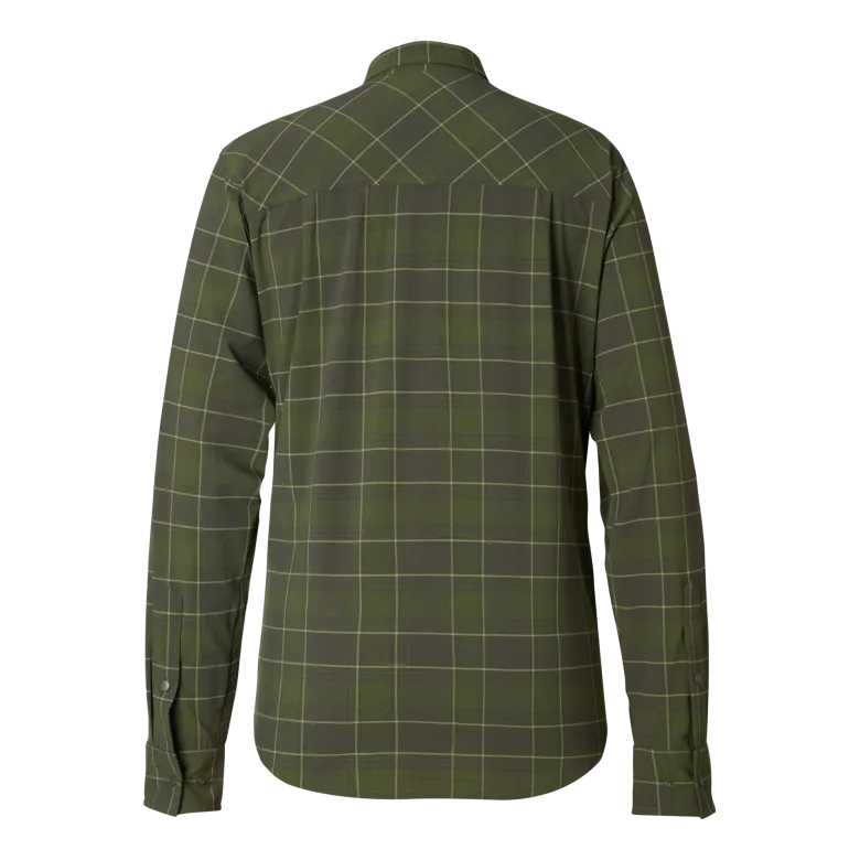 Abisko Trekking L/S Shirt W | Dam | Moss Green