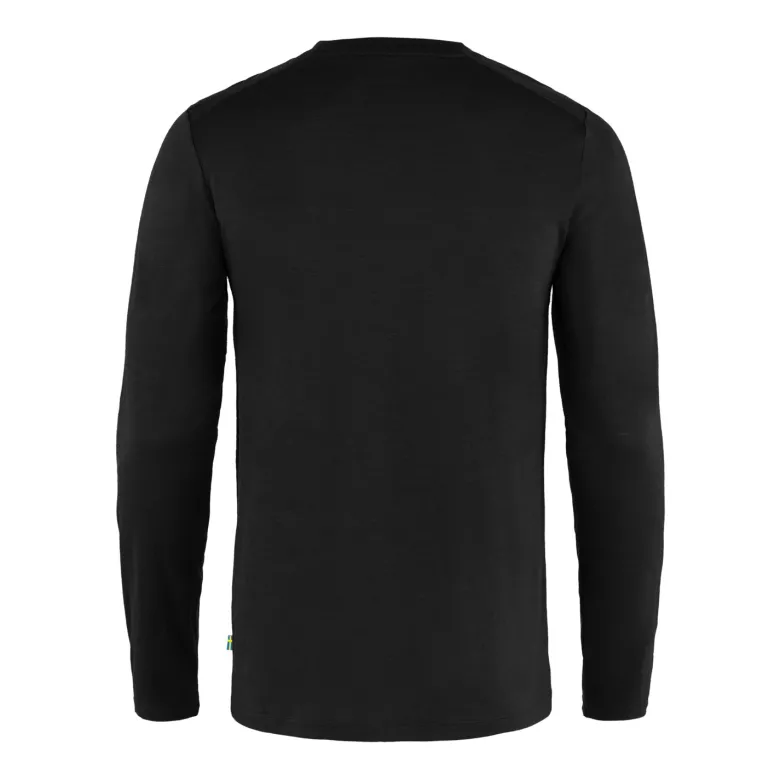 Abisko Wool LS M | Black