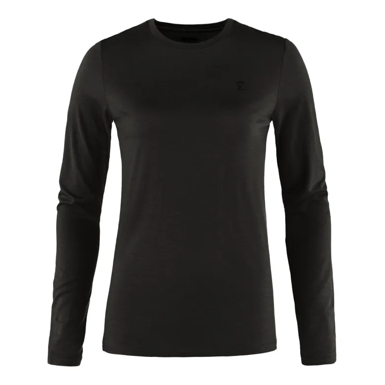 Abisko Wool LS W | Black