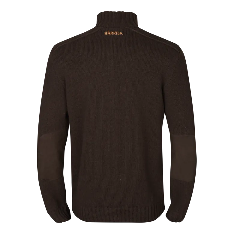 Annaboda 2.0 HSP stickat tröja | Demitasse brown