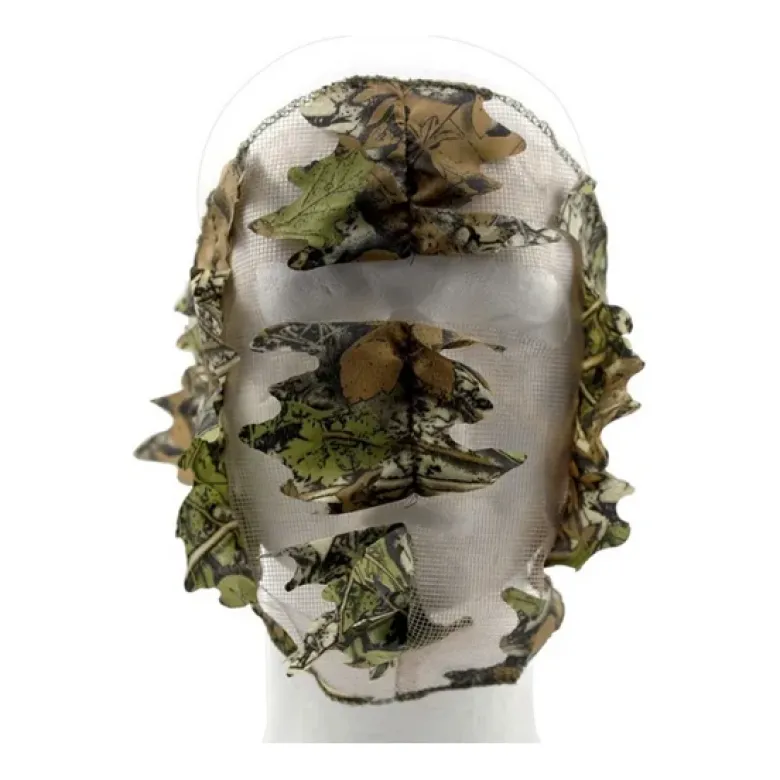 Ansiktsmasker i lövcamo