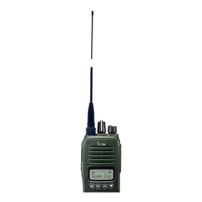 Antenn Lång 155 MHz för Icom J-connector ( passar D52 och Basic)