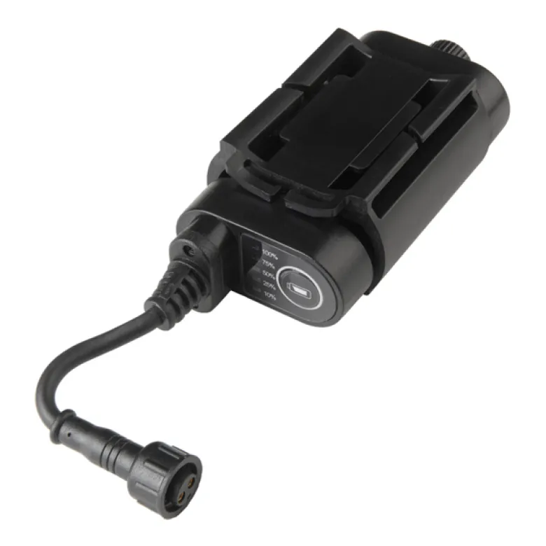 Batterikassett HL19 inkl. 2x18650 3500mah