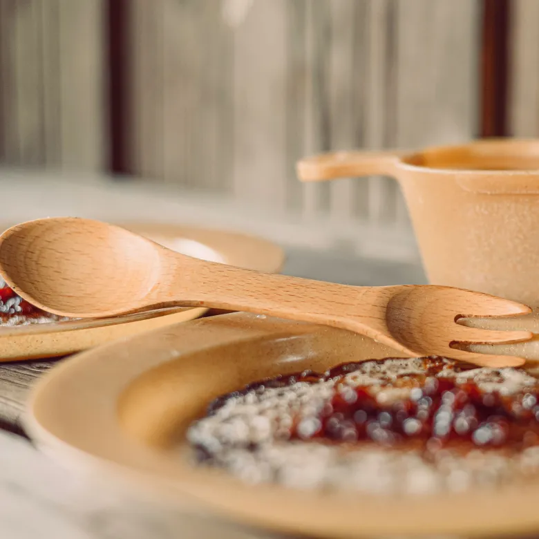 Beechwood Spork / Träbestick I Bokträ.