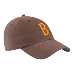 Big B Cap | Light Brown & Orange