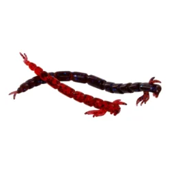 Bloodteez Worm | Indigo Uv Red | 7,5cm / 1g