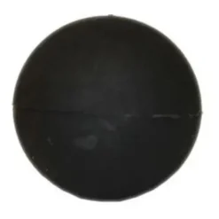 Bolt Rubberball Round/ Slutstycksknopp | Black