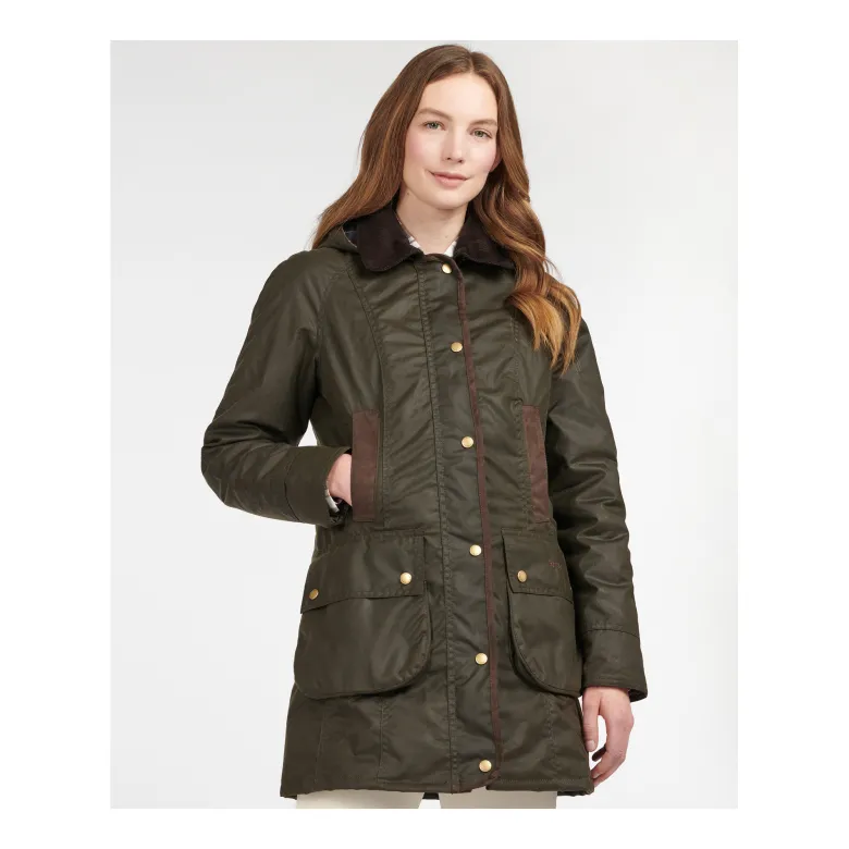 Bower Wax Jacket | Olive