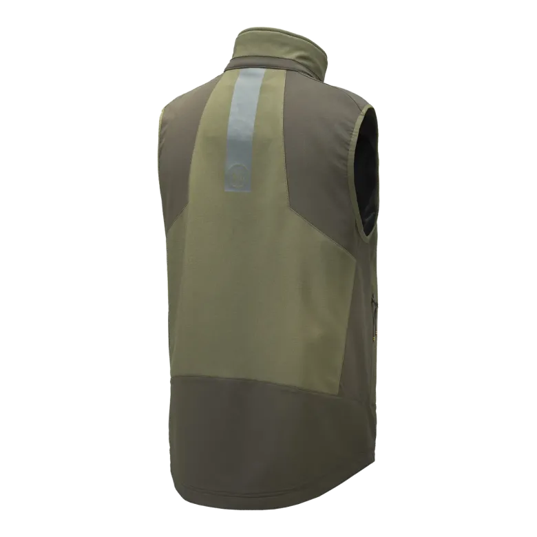 Butte Softshell Vest | Moss & Brown Bark