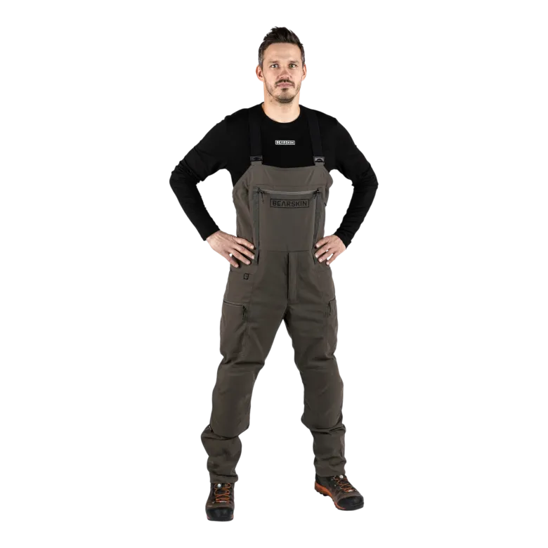 Cordura Bib Pants | Dark Tarmac