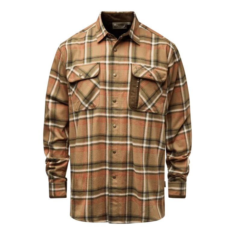 Cornwall Shirt | Herr | Dark Sandstone