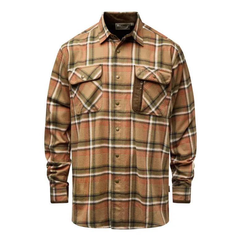 Cornwall Shirt | Herr | Dark Sandstone