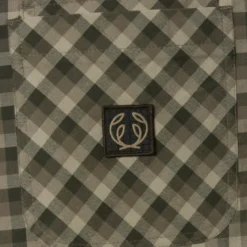 Creek Shooting Fit Coolmax Shirt Men | Mink Brown Checked