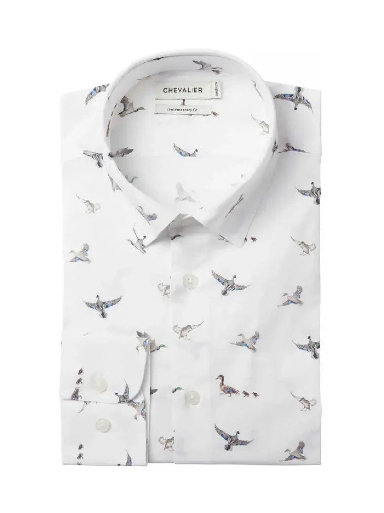 Danson Contemporary Fit Shirt Men | Ducks in a row