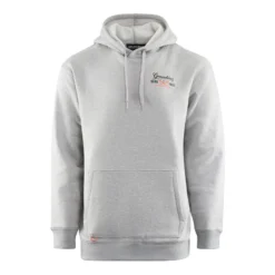 Dark Seas X Grundens Portsmith Hoodie | Men's | Athletic Heather