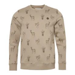 Deer Sweatshirt Men | Close up Deer