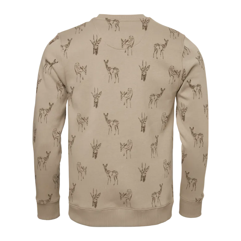 Deer Sweatshirt Men | Close up Deer