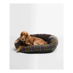 Dog Snuggle Bed | Classic Tartan