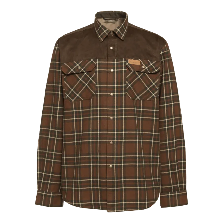 Douglas Shirt | Herr | Nougat/Beige