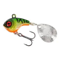 Dropbite Spin Tail Jig 2.6cm | Firetiger | 2,6cm / 8g