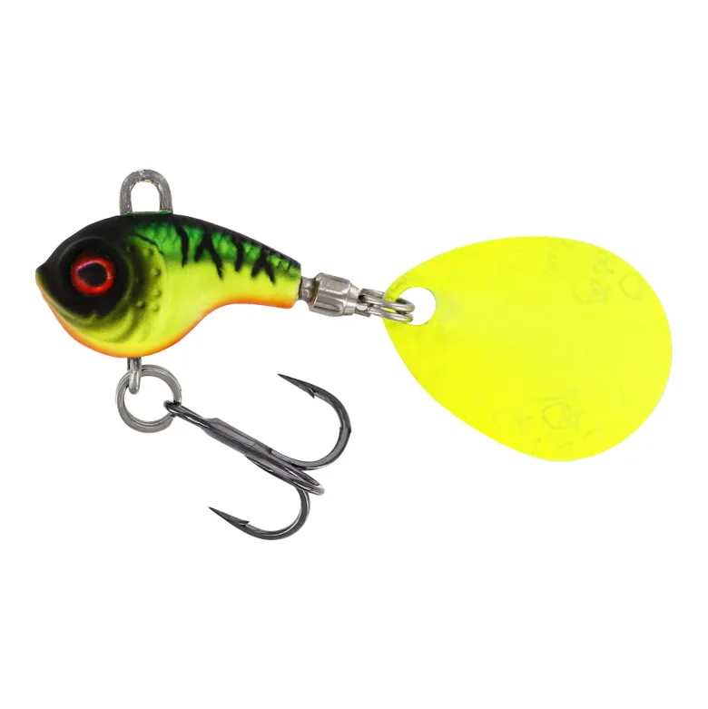 Dropbite Tungsten Spin Tail Jig | Firetiger | 1,6cm / 7g
