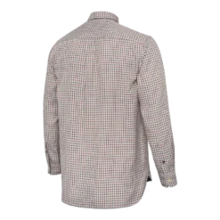 Ellis LS Shirt | Ivory & Green Check