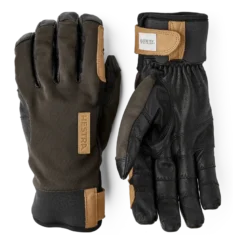 Ergo Grip Active Wool Terry - 5 finger | Dark forest/Black