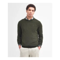 Essential Lambswool Crew | Seaweed