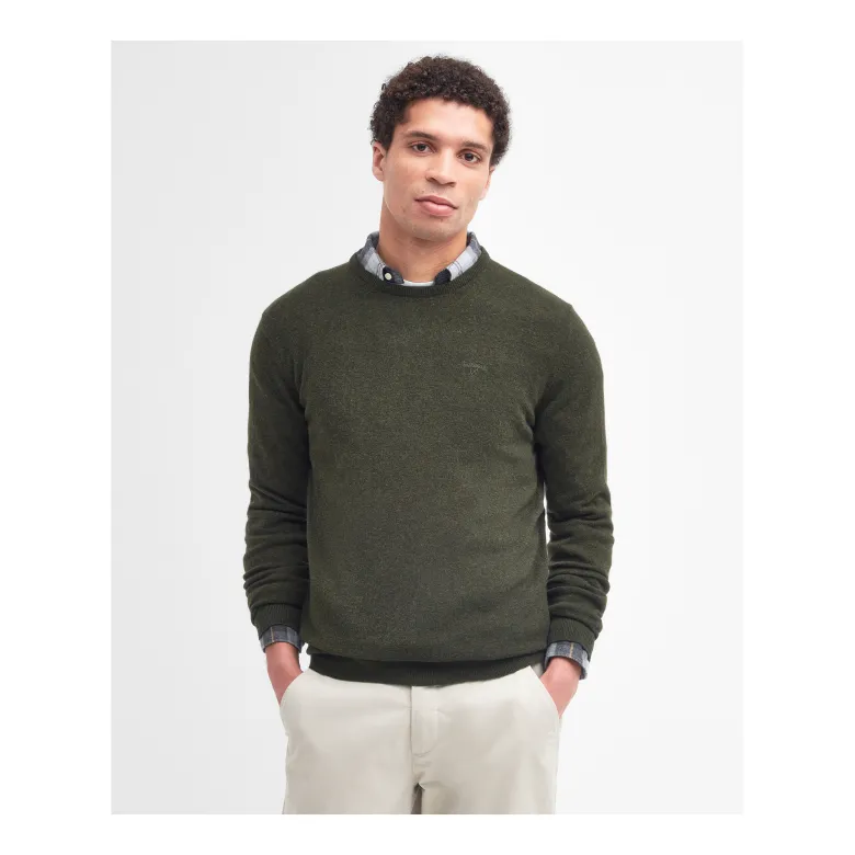Essential Lambswool Crew | Seaweed