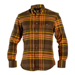 Fain Skjorta Forest Brown