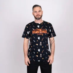 Gone Hunting T-shirt Hunting | Black