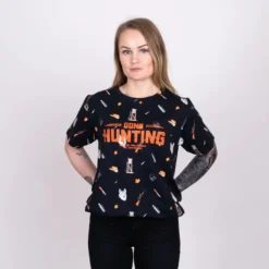 Gone Hunting T-shirt Hunting | Black