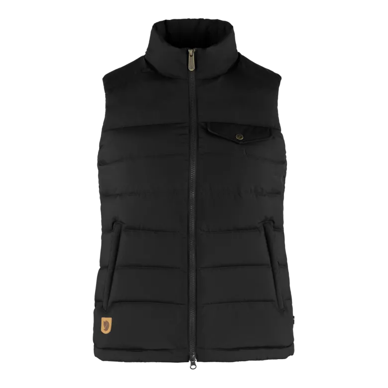 Greenland Down Liner Vest W | Black