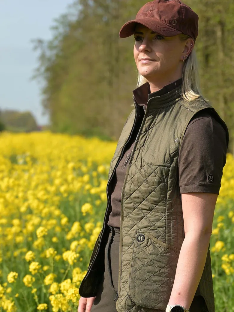 Gwyn Polo Shirt Women | Leather Brown