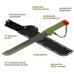 Hacken Machete 12"