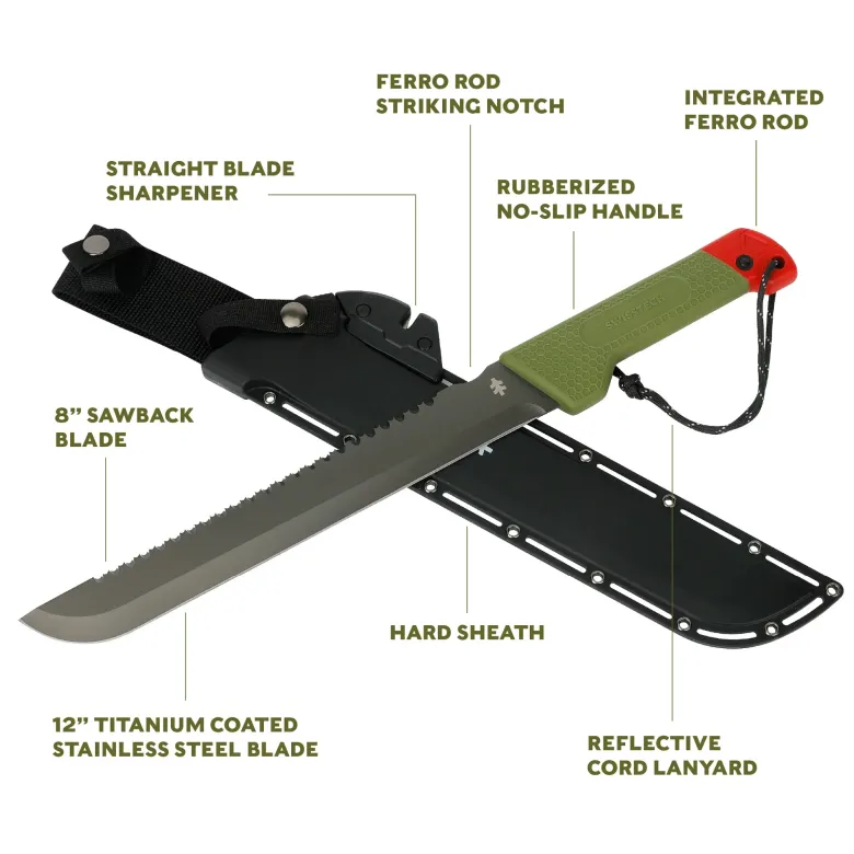 Hacken Machete 12"