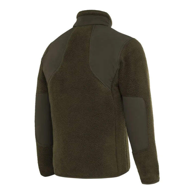 Halifax Sherpa Fleece Jacket | Green Moss