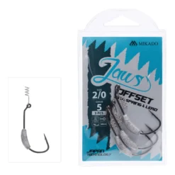 Hook - Jaws Offset With Screw And Lead