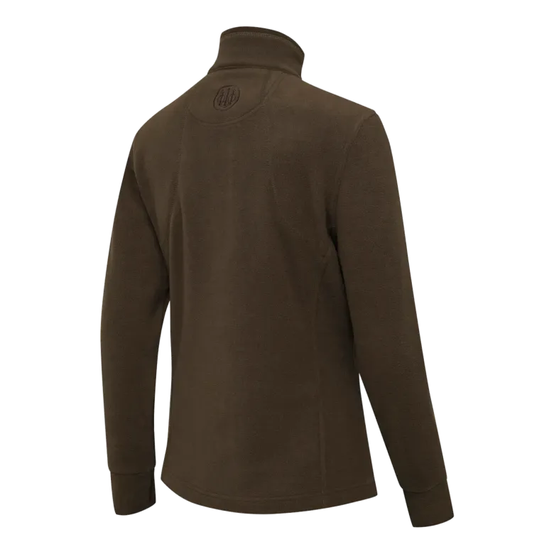 HP Logo W Full Zip | Brown Bark