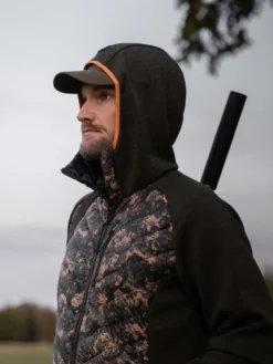 Hunter Hybrid Hood Jacket Men | Antler Camouflage