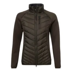 Hunter Hybrid Jacket Women | Leather Brown