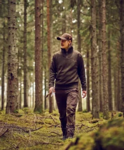 Hurricane Sweater | Herr | Dark Green Mel