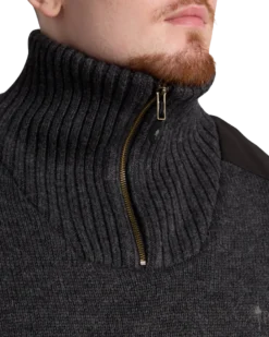 Hurricane Sweater | Herr | Dark Grey Mel