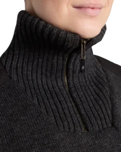 Hurricane Sweater W | Dam | Dark Grey Mel
