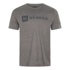 Identity kortärmad t-shirt | Brown melange